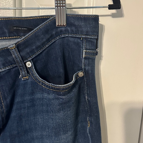 Banana Republic Dark Indigo Ankle Crop Jeans - Picture 6 of 8